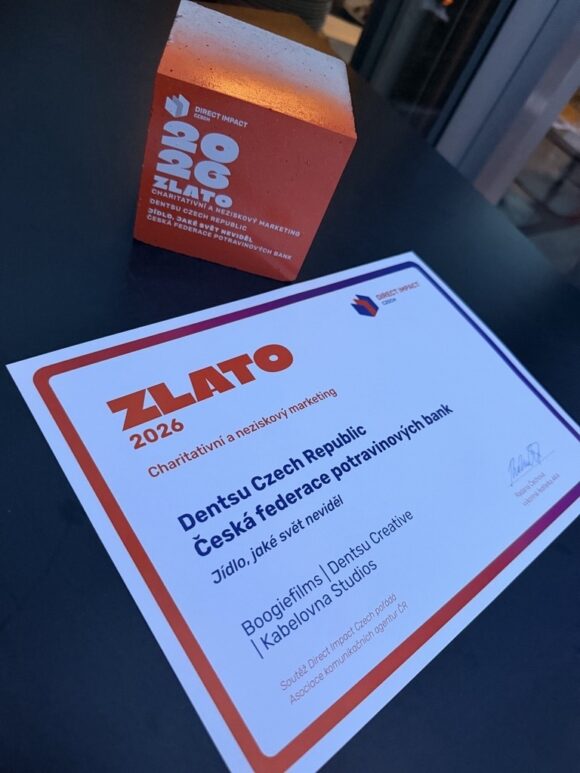 Dvě ocenění z Direct IMPACT Czech Awards 2026 pro dentsu
